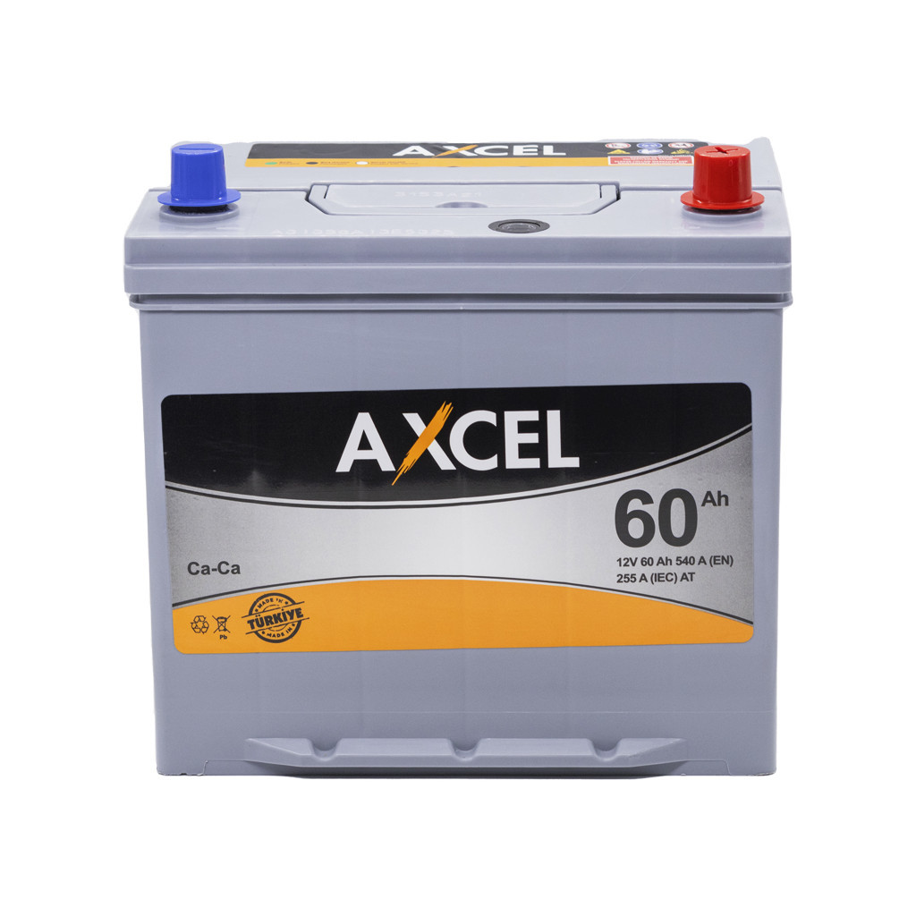 Акумулятор автомобільний AXCEL 60A +прав. (L2) (540 пуск) - зображення 1