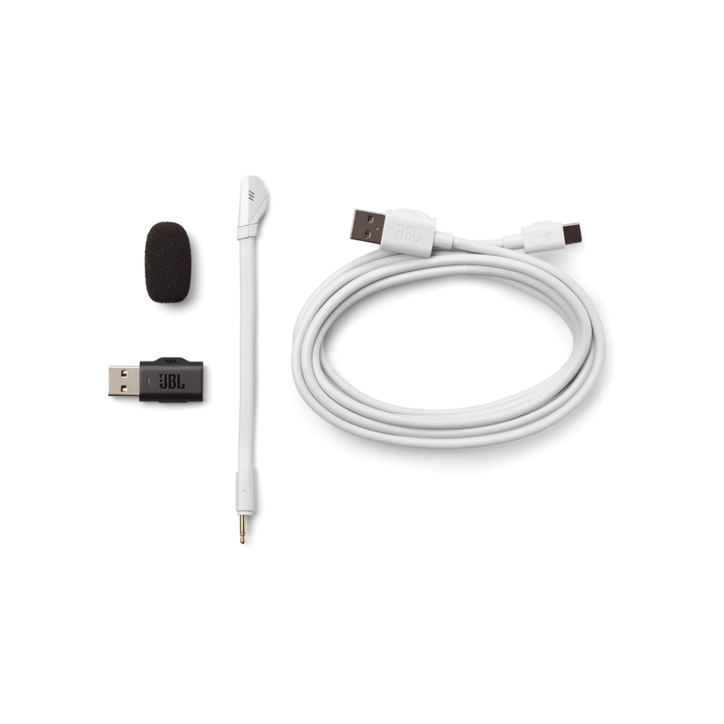 Навушники JBL Quantum 360 Wireless White (JBLQTUM360WHT) - зображення 9