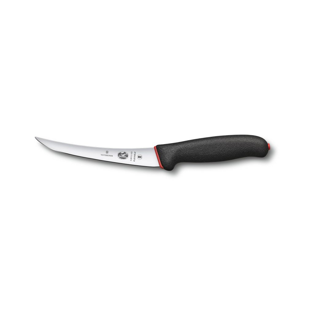 Кухонний ніж Victorinox Fibrox Boning Flexible 15 см Dual Grip Black (5.6613.15D) - зображення 1
