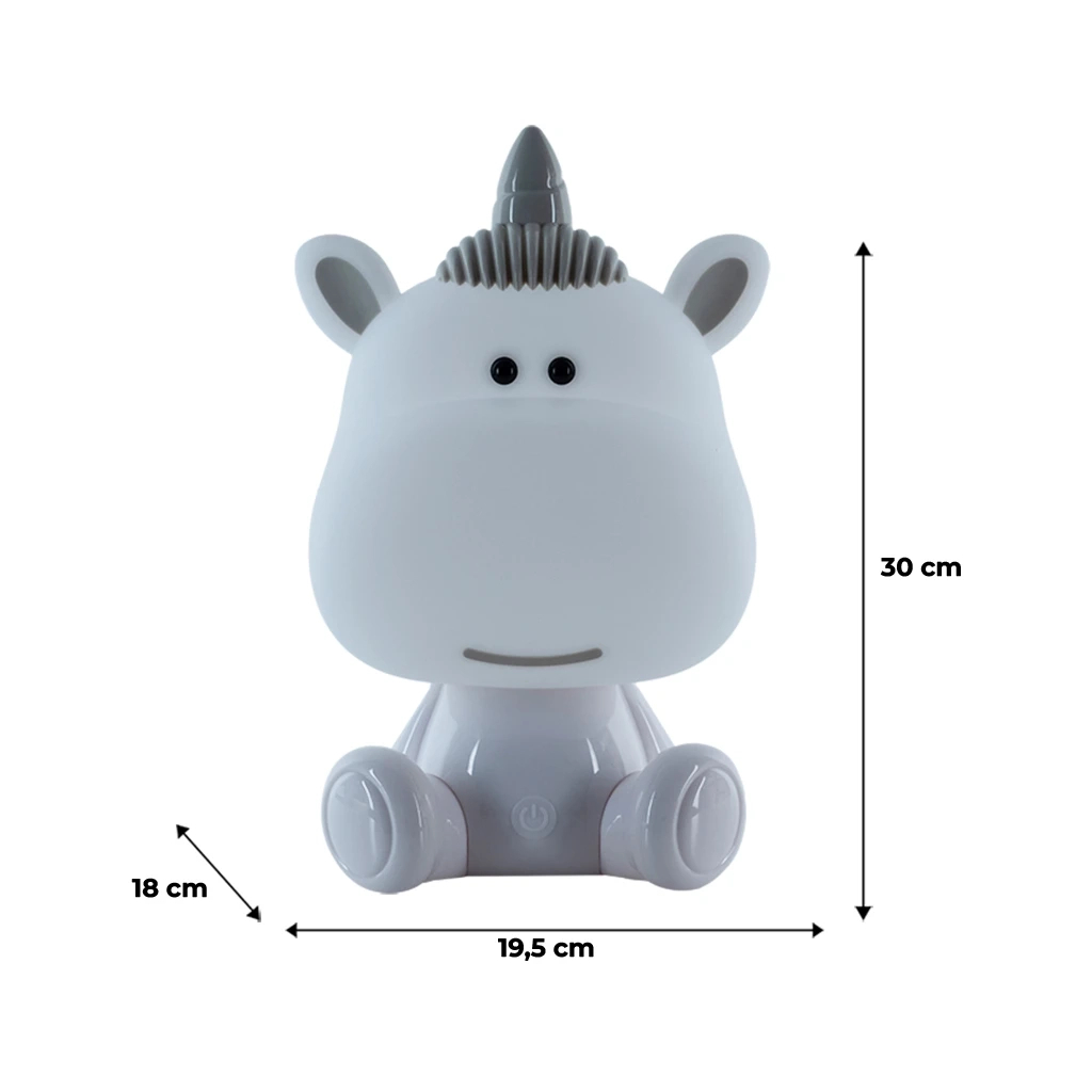 Нічник Kite Світильник LED з акумулятором Unicorn, білий (K24-491-1-1) - зображення 6