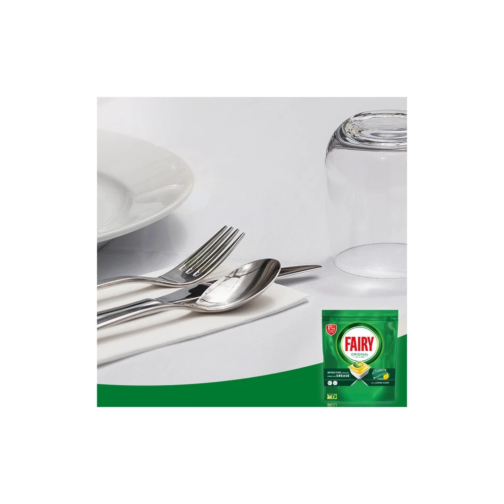 Таблетки для посудомийних машин Fairy Original All in One Lemon 29 шт. (8700216237314) - зображення 2
