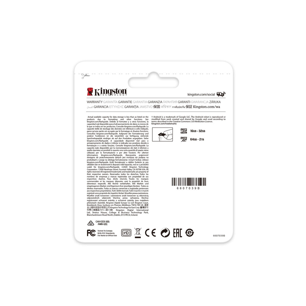 Карта пам'яті Kingston 1TB microSDXC class 10 UHS-I U3 A2 Canvas Go Plus (SDCG3/1TBSP) - зображення 4