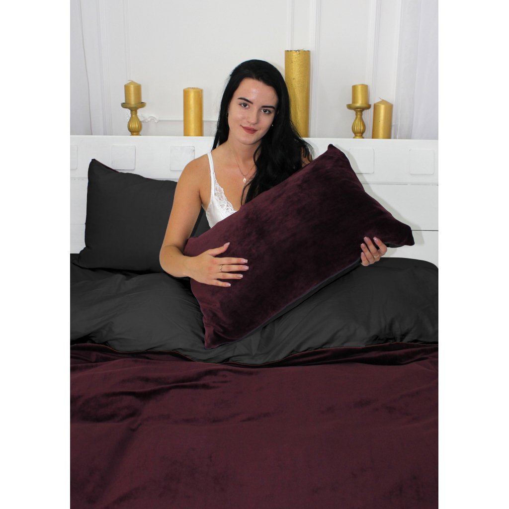 Постільна білизна MirSon Велюр Winter Delicate 28-0065 Ipomoea King Size (2200004035611) - зображення 4