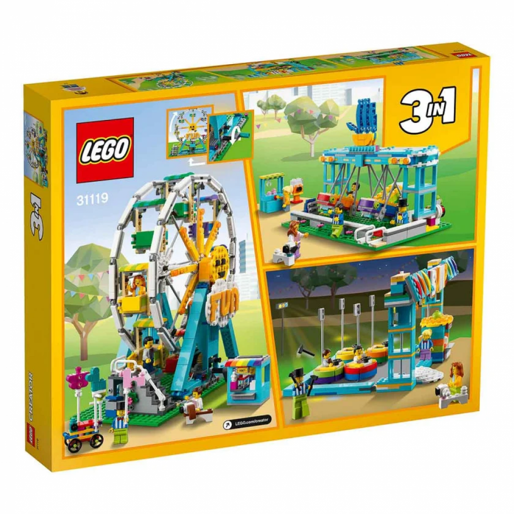 Конструктор LEGO Creator Колесо огляду 1002 деталі (31119) - зображення 9