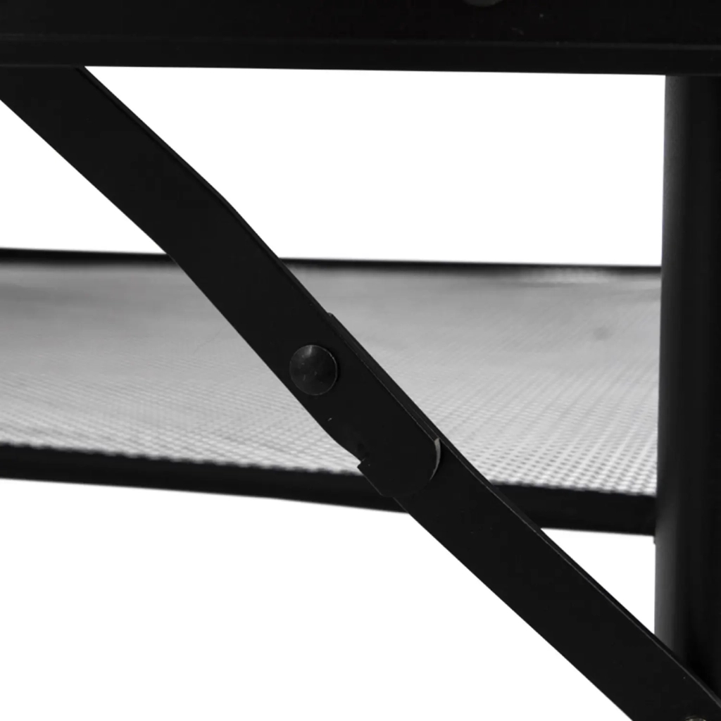 Туристичний стіл Bo-Camp Northgate Oval 150x80 cm Black/Grey (1404188) - зображення 11