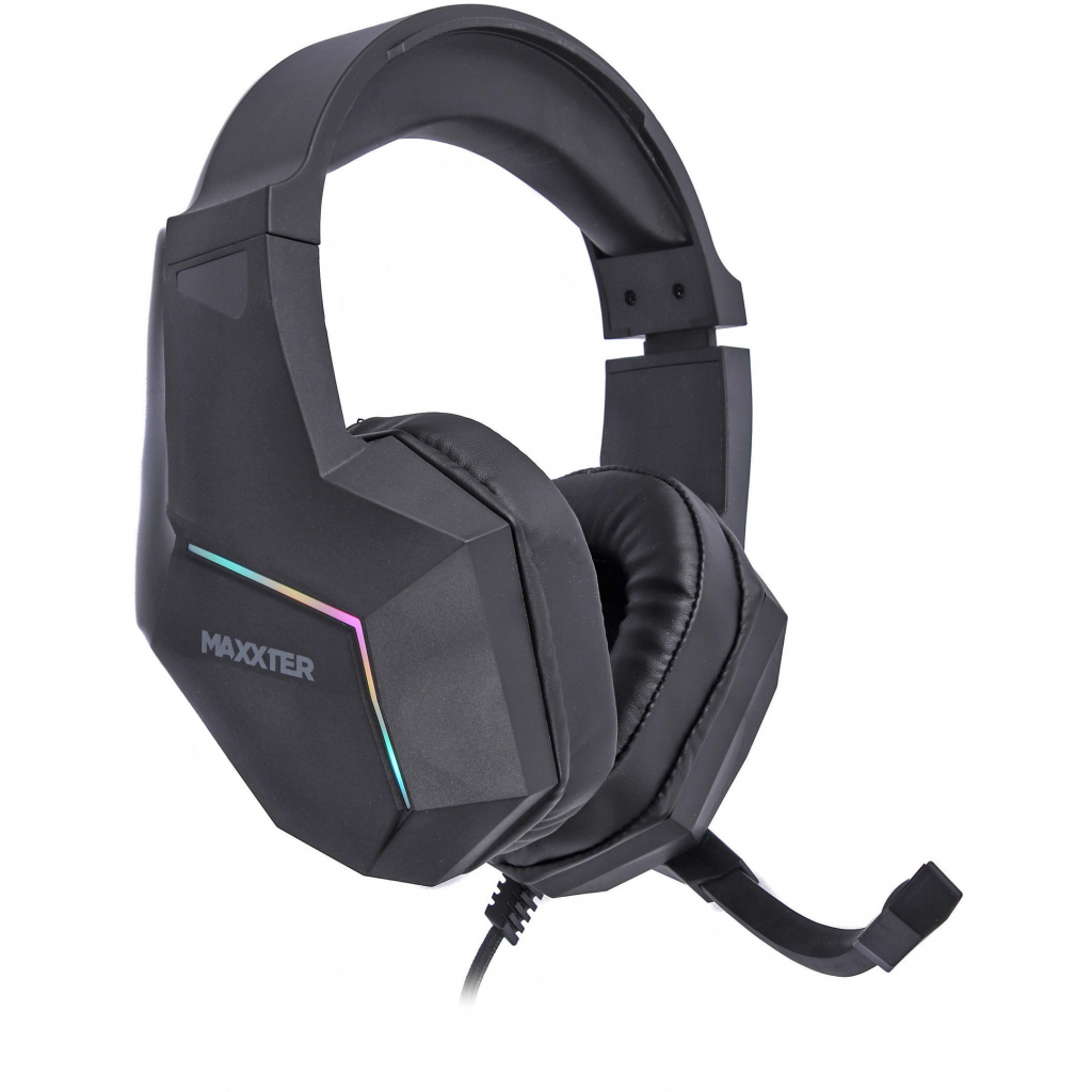 Навушники Maxxter Ghost Urban Black - зображення 1