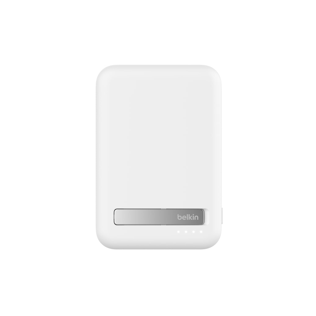Батарея універсальна Belkin 8000mAh MagSafe Wireless Qi2 White (BPD007BTWH) - зображення 1