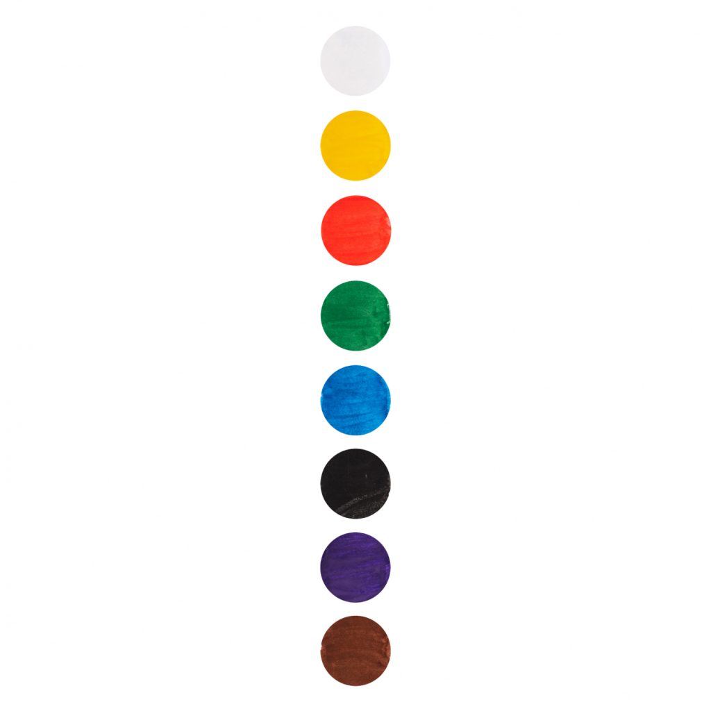 Акварельні фарби Yes Orange Line 8 кольорів б/п (110298) - изображение 5