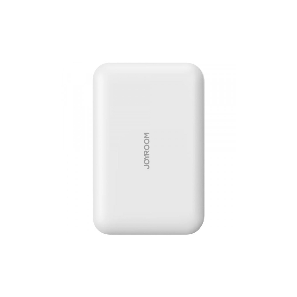 Батарея універсальна JOYROOM Magnetic Wireless 10000mAh 20W PD, QC, USB-C In/Out White (JR-W020 / 6941237119698) - зображення 4