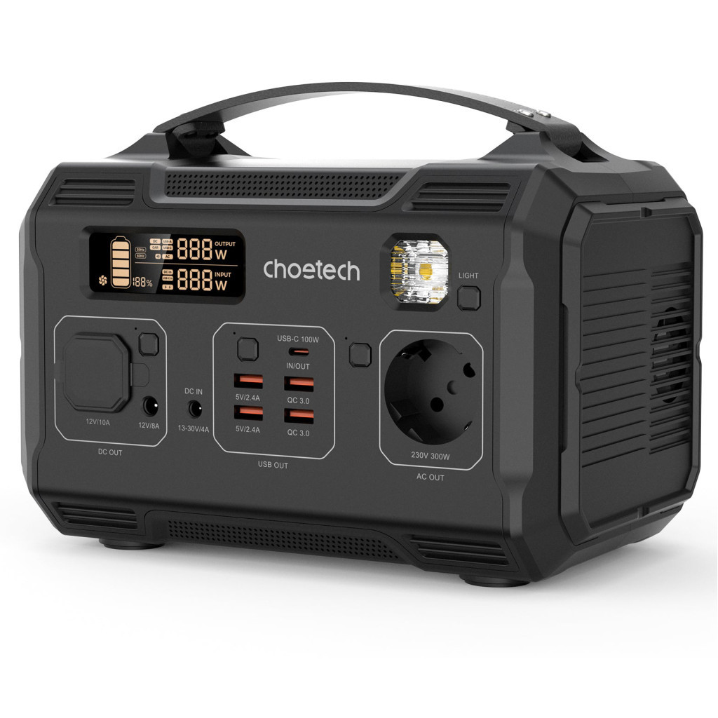 Зарядна станція Choetech BS002 300W (BS002) - зображення 2