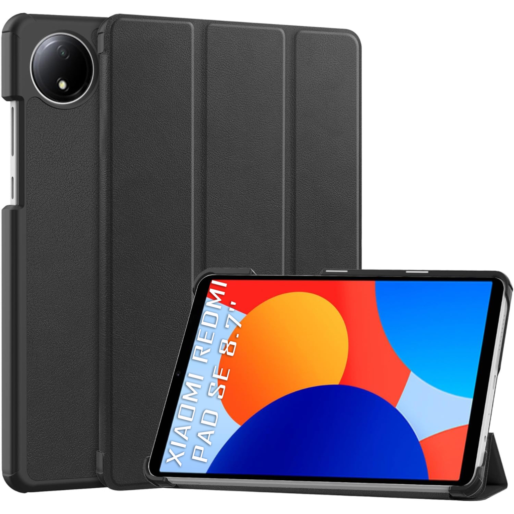 Чохол до планшета BeCover Smart Case Xiaomi Redmi Pad SE 8.7" Black (711904) - зображення 1