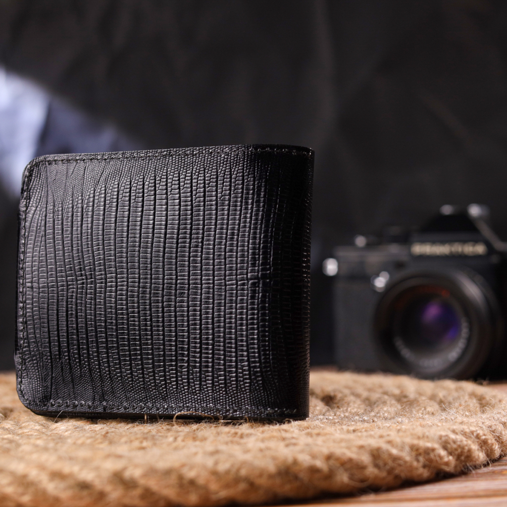 Портмоне Canpellini З натуральної шкіри Чорне (21575) - зображення 9