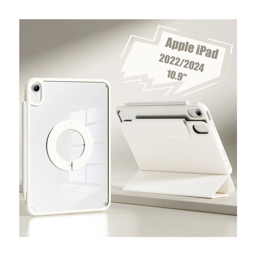 Чохол до планшета BeCover Ultra Slim Origami Flex Apple iPad 10.9" 2022/2024 Beige (712972) - зображення 7