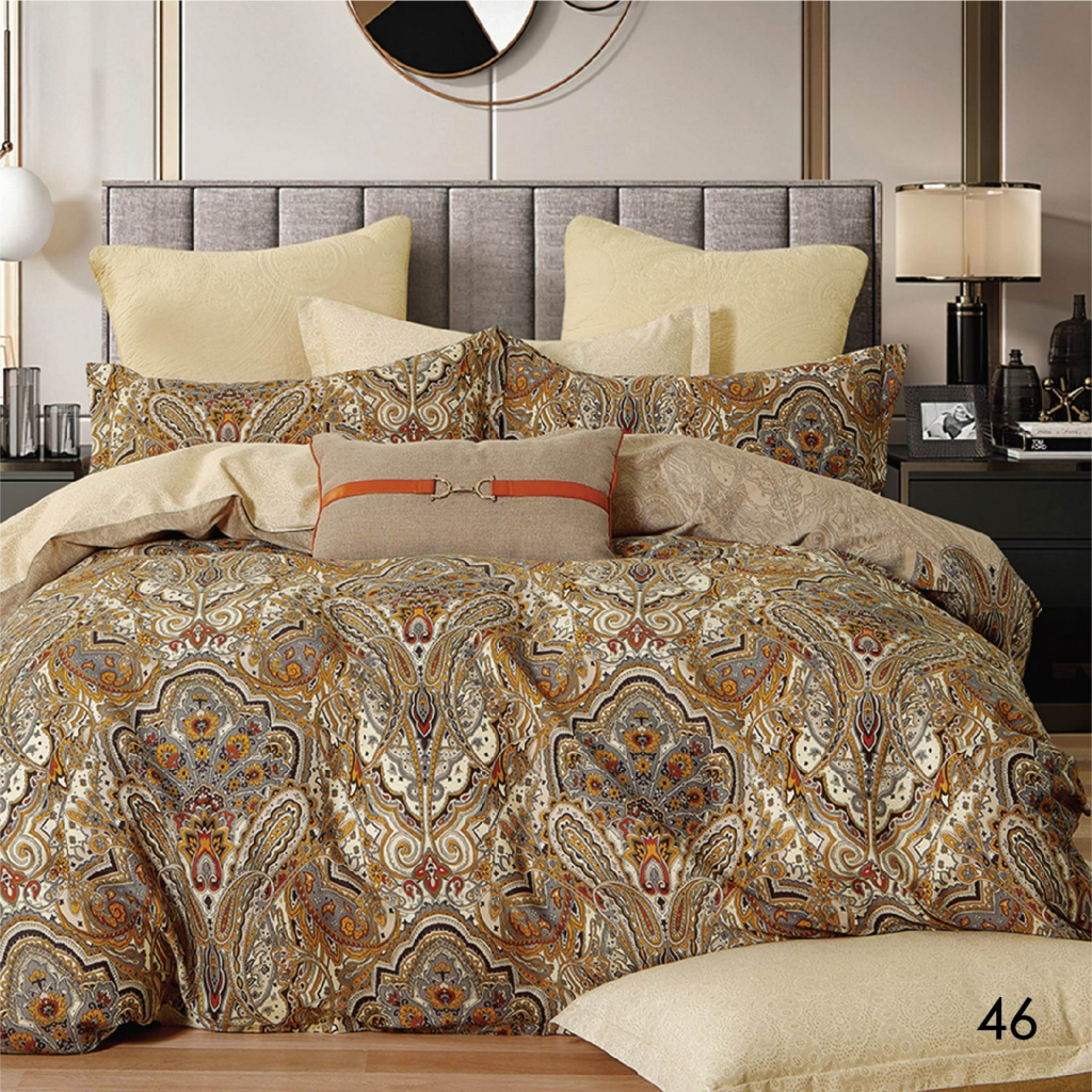 Постільна білизна Isleep двоспальна Сатин Twill 46 (46_dv_Isleep) - зображення 1