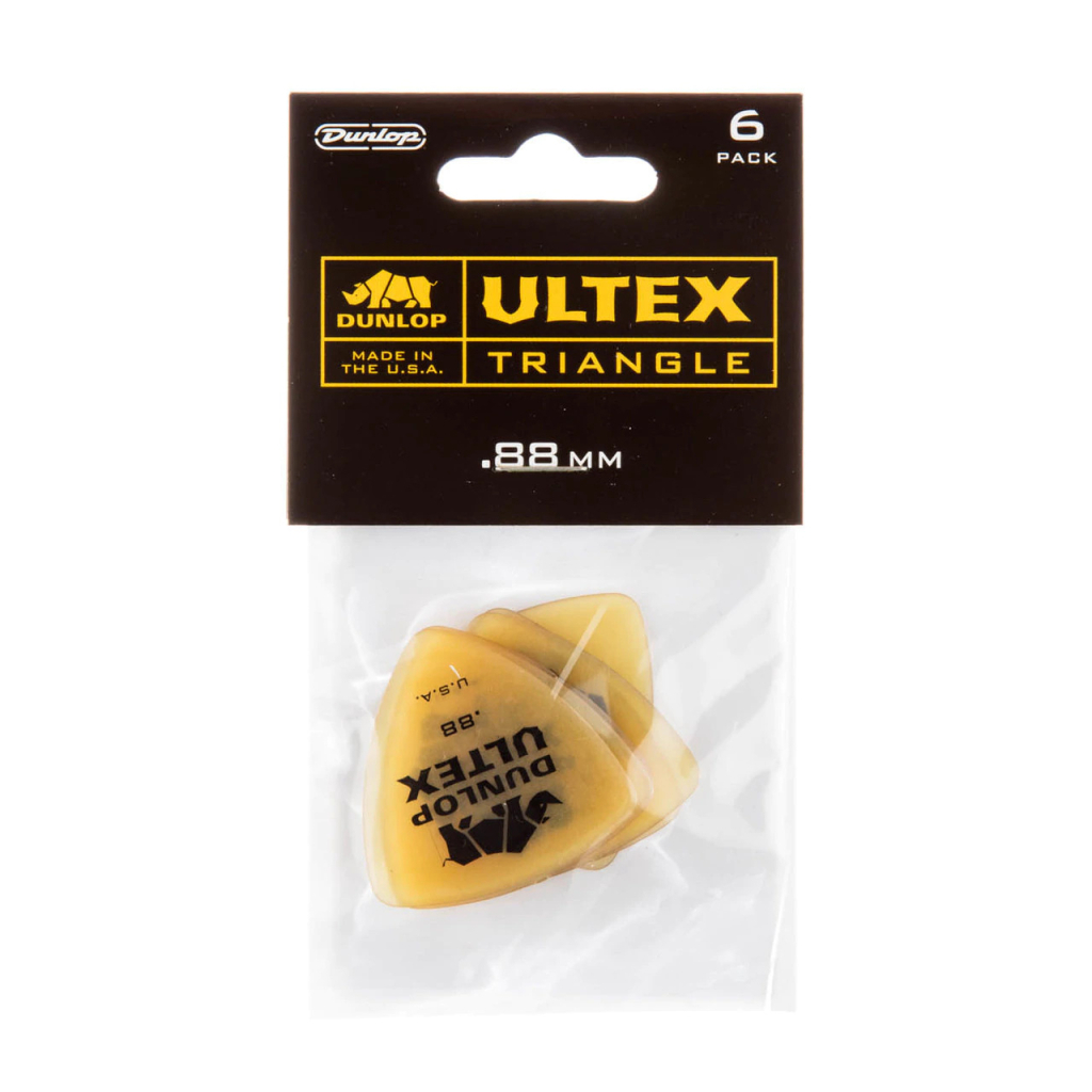 Медіатор Jim Dunlop Ultex Triangle Pick .88mm 6 шт. (426P.88) - зображення 3