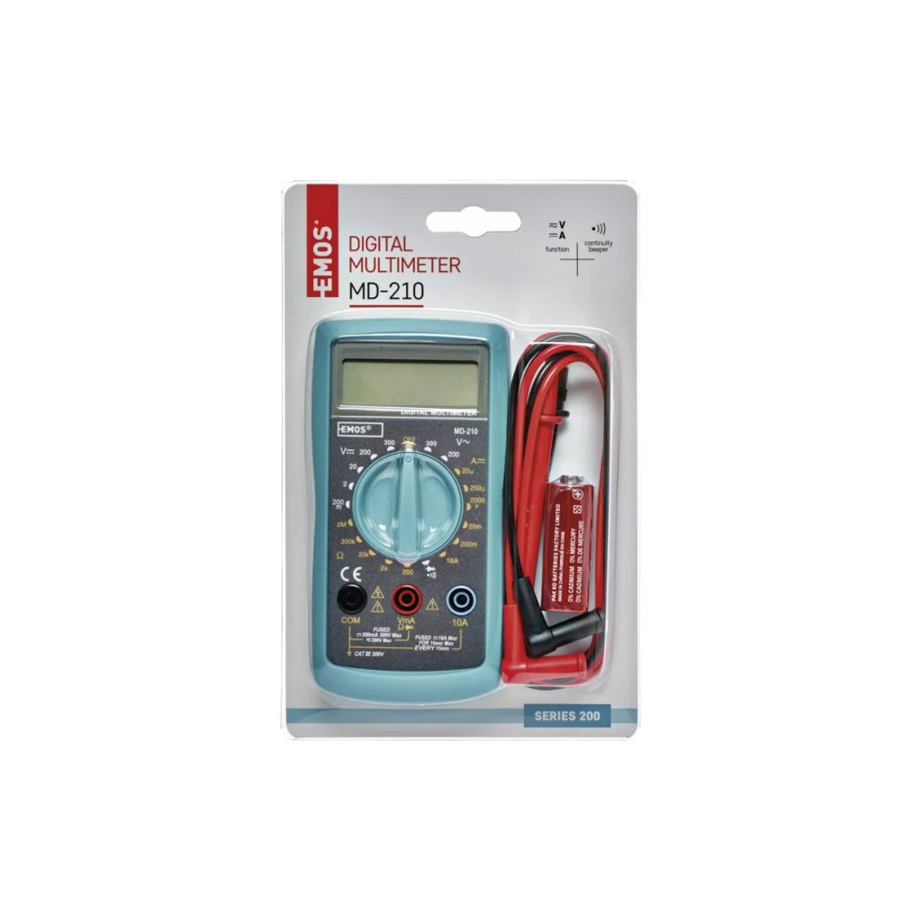 Цифровий мультиметр EMOS M0391 - зображення 3