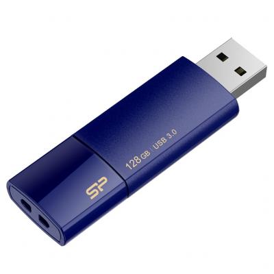USB флеш накопичувач Silicon Power 128GB Blaze B05 Blue USB 3.0 (SP128GBUF3B05V1D) - зображення 5