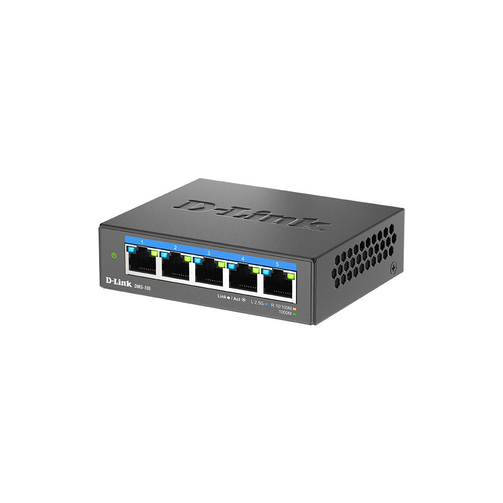 Комутатор мережевий D-Link DMS-105 - зображення 5