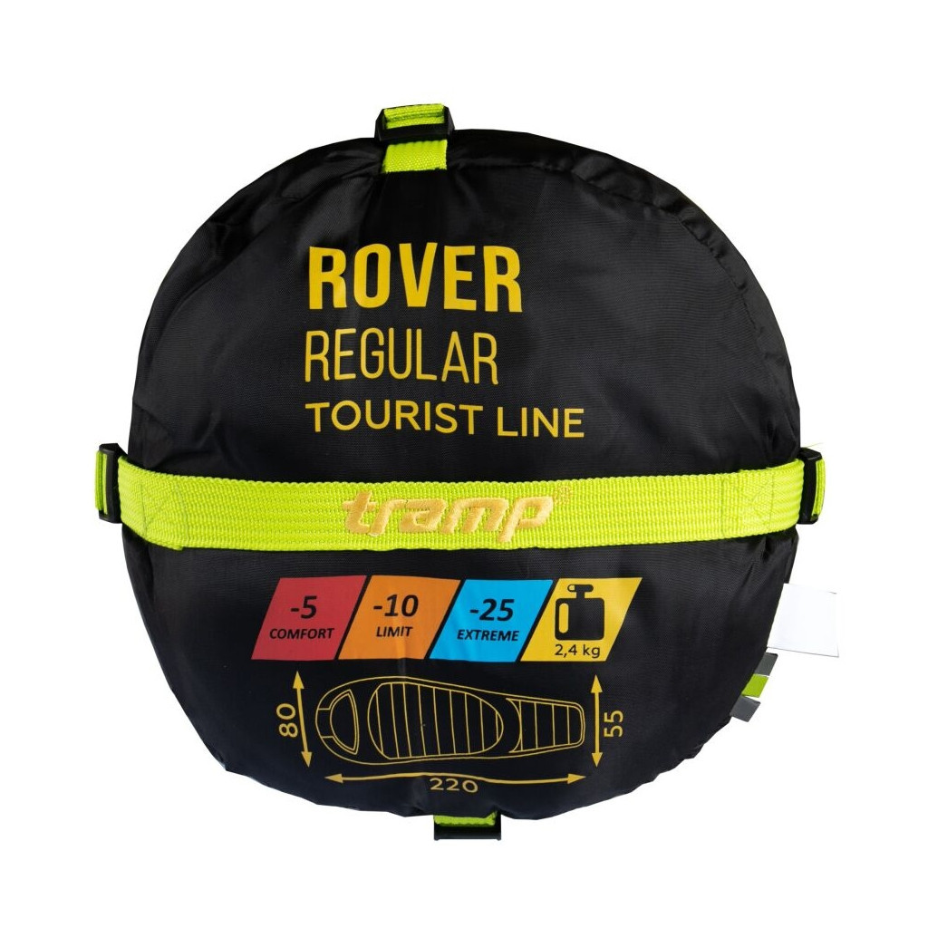 Спальний мішок Tramp Rover Regular Olive/Grey L (UTRS-050R-L) - изображение 11