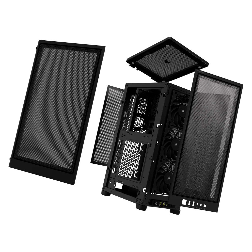 Корпус Corsair 2000D AIRFLOW Black (CC-9011244-WW) - зображення 11