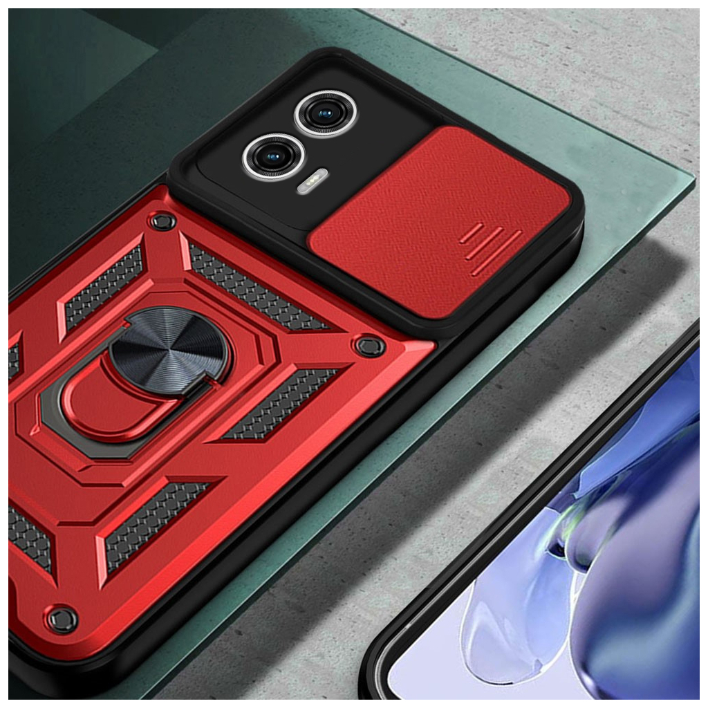 Чохол до мобільного телефона BeCover Military Motorola Moto G24/G24 Power Red (710725) - зображення 3