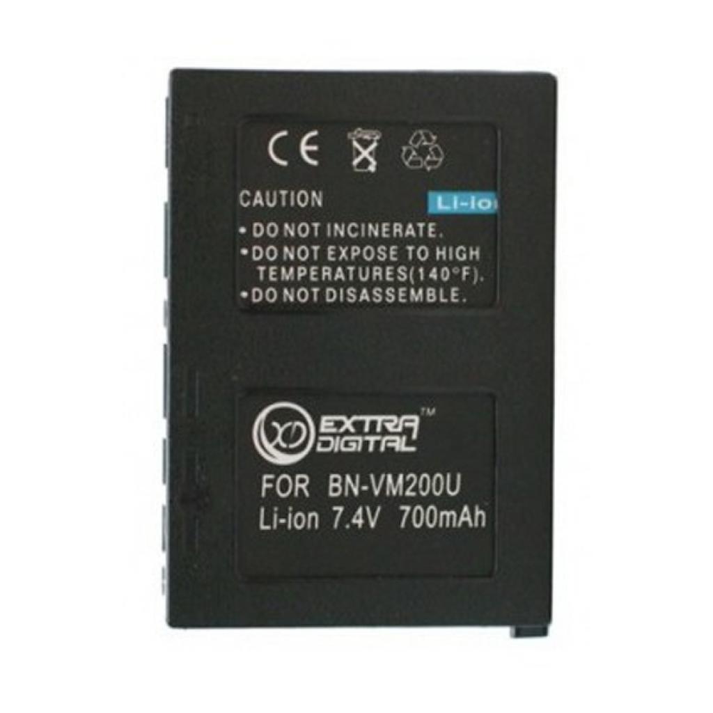 Акумулятор до фото/відео Extradigital JVC BN-VM200U (DV00DV1327) - зображення 1