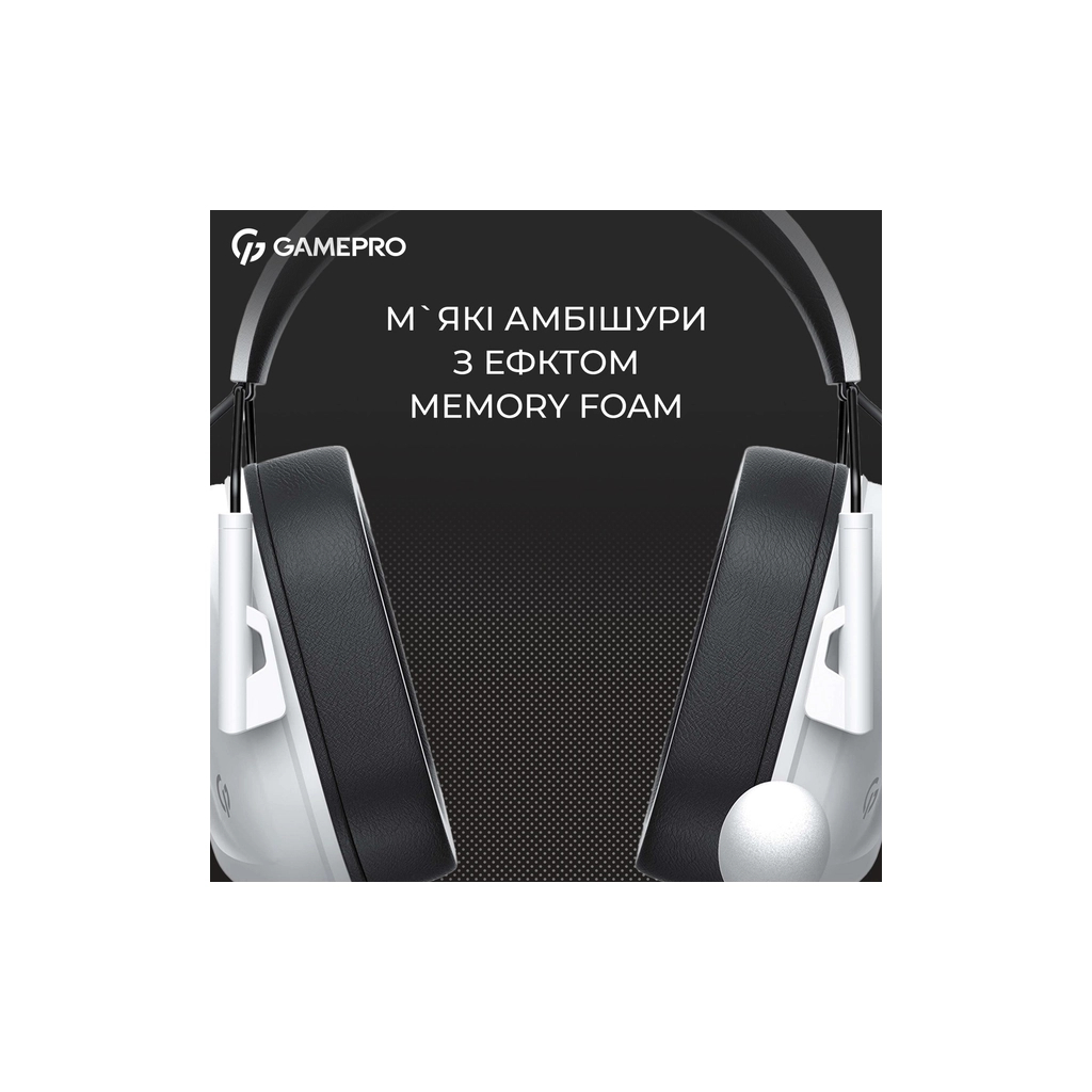 Навушники GamePro Genesis Hunter White (HS1350W) - зображення 5