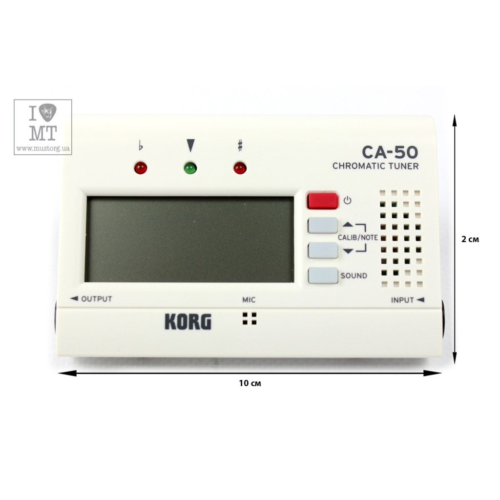 Тюнер для музичних інструментів Korg CA-50 (226833) - изображение 2