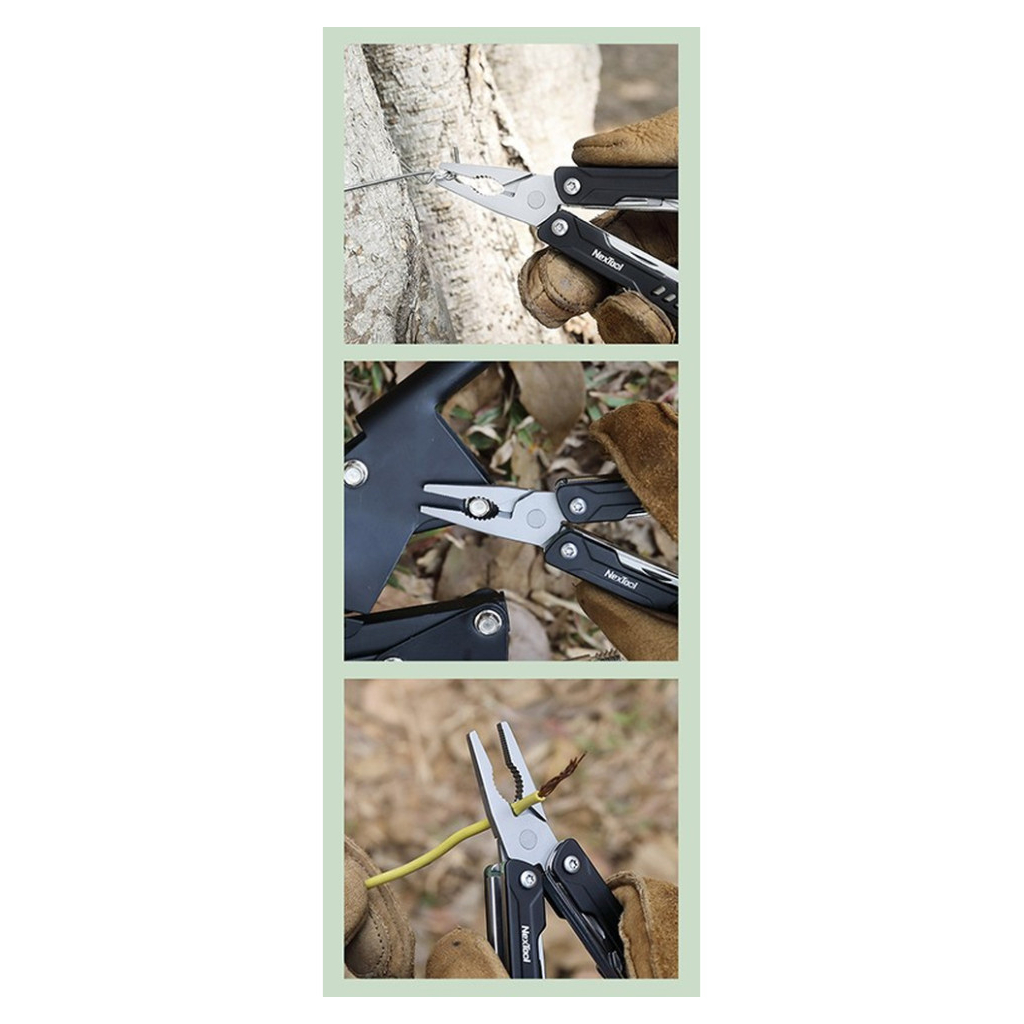 Мультитул NexTool Mini Sailor Pliers S11 чорний (NE20156C) - зображення 5