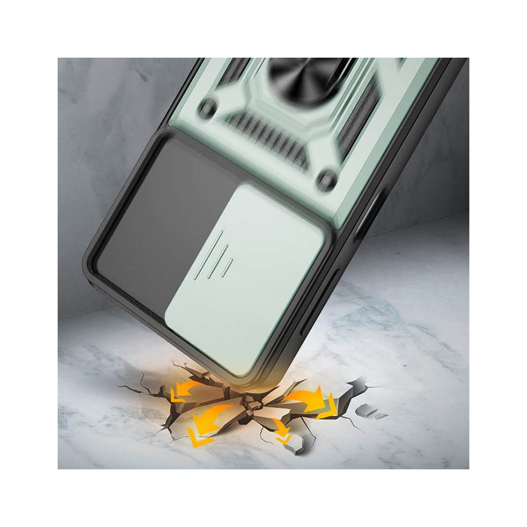 Чохол до мобільного телефона BeCover Military Samsung Galaxy S24 Plus SM-S926 Dark Green (710640) - зображення 7