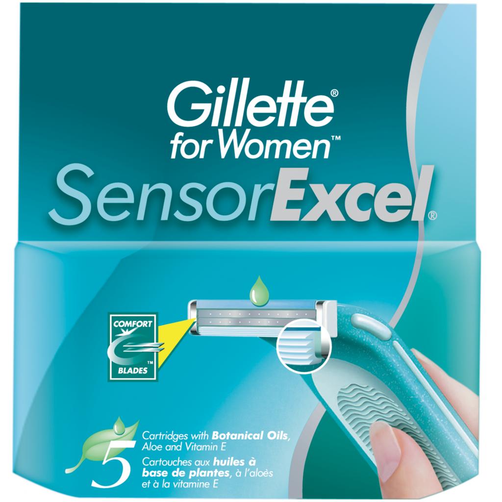 Змінні касети Venus для женщин Sensor Excel 5 шт (3014260244897) - зображення 1