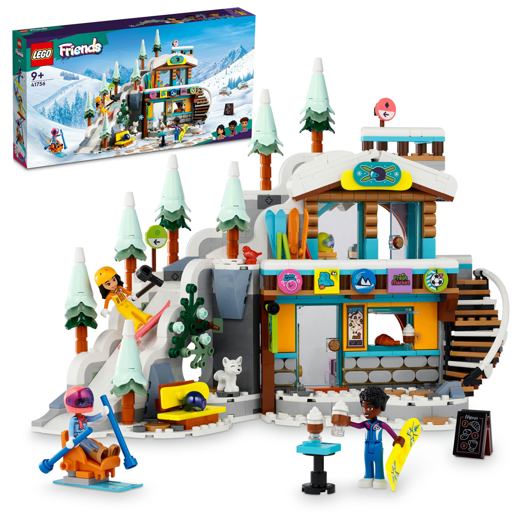 Конструктор LEGO Friends Святкова гірськолижна траса й кафе 980 деталей (41756) - зображення 9