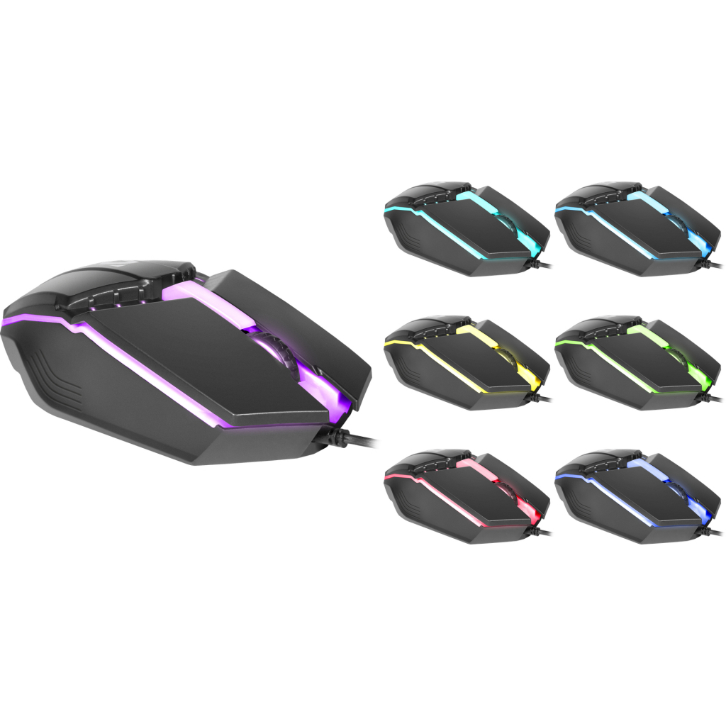 Мишка Defender Digit MB-690 USB Black (52690) - зображення 5