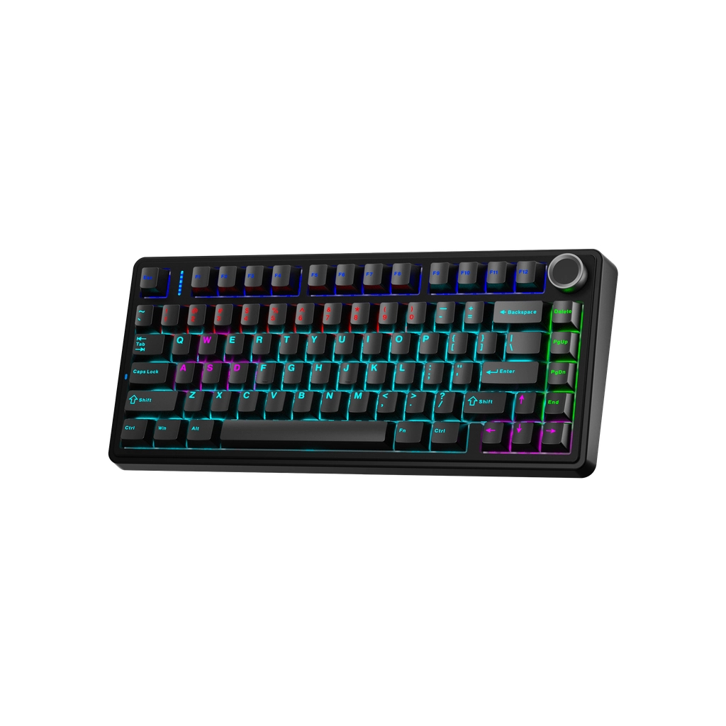 Клавіатура Aula F75 keycap KRGD Blue USB UA Black (6948391202846) - зображення 2