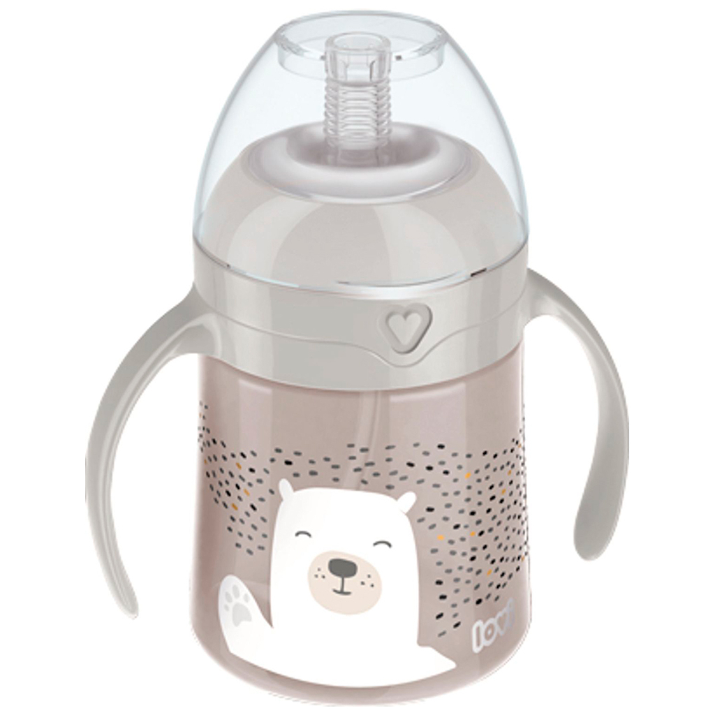 Поїльник-непроливайка Lovi Buddy Bear з трубочкою та обтяжувачем 150 мл (35/360) - зображення 2