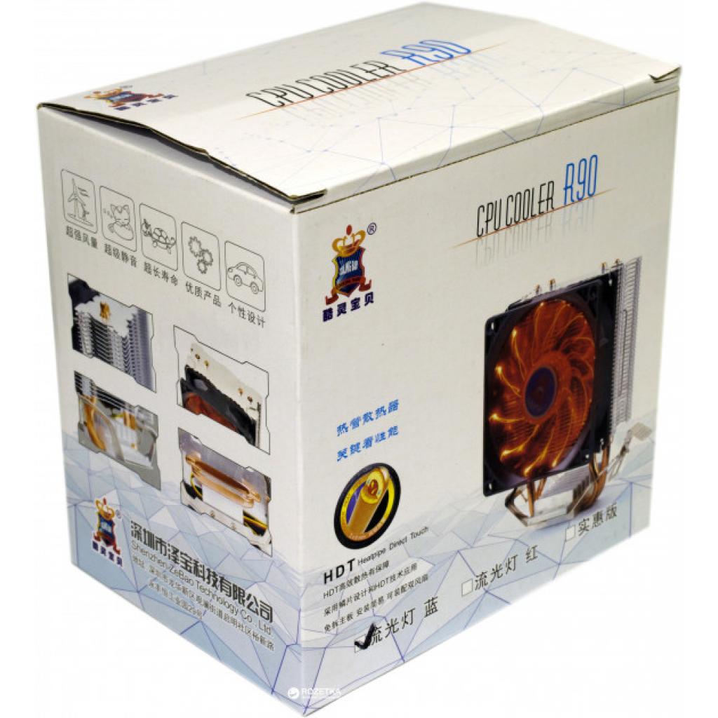 Кулер до процесора Cooling Baby R90 BLUE LED - зображення 7