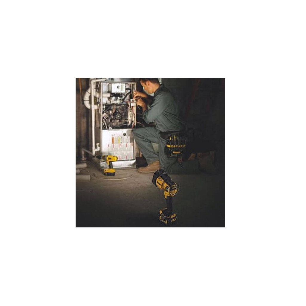 Ліхтар DeWALT акумуляторний , 18В XR Li-Ion, 90/1000 л (без АКБ та ЗП) (DCL043) - зображення 5