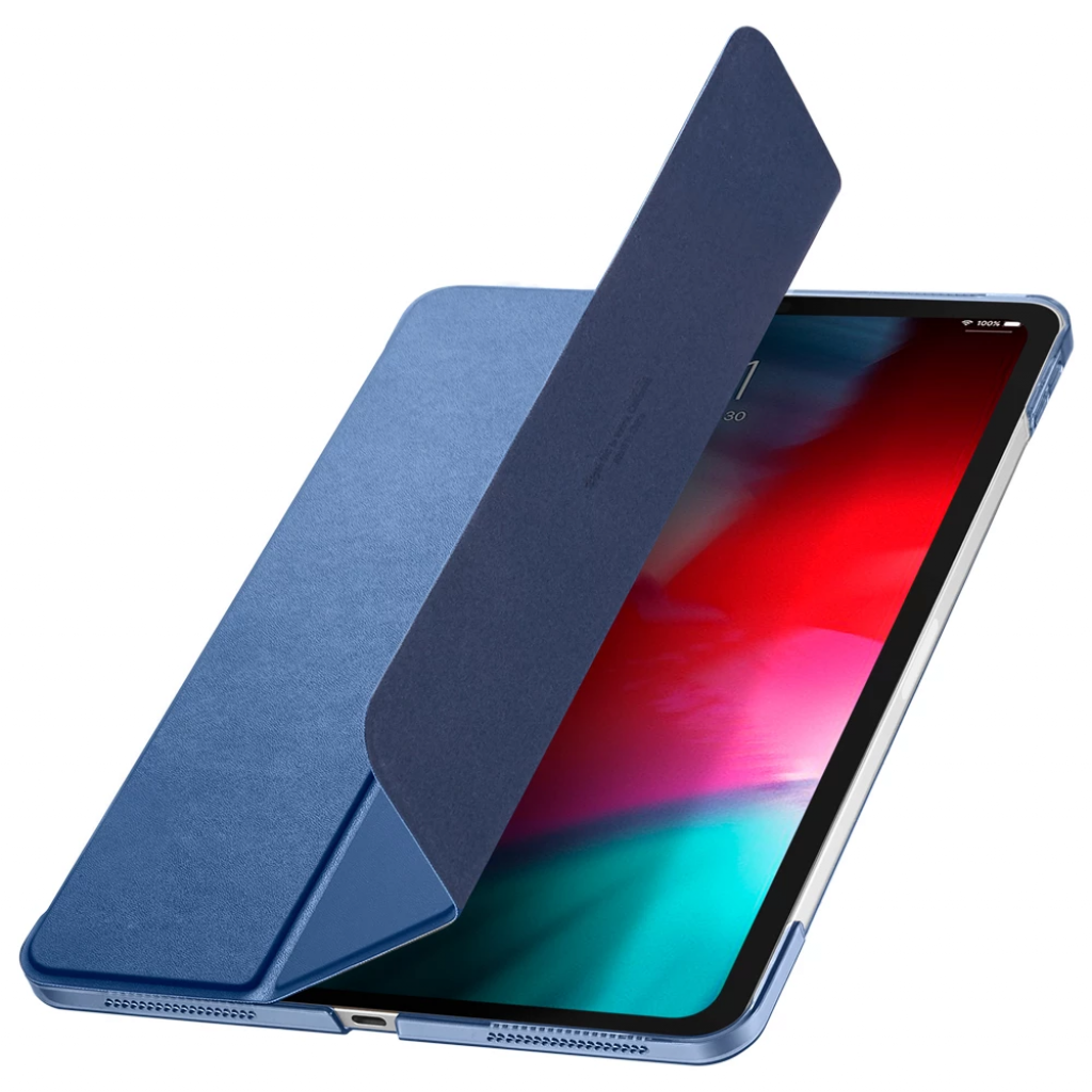 Чохол до планшета Spigen iPad Pro 12,9 (2018) Smart Fold, Blue (068CS25714) - зображення 5