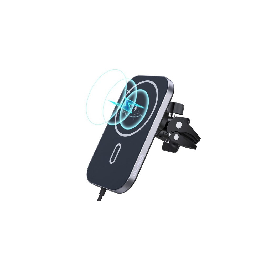Зарядний пристрій Choetech QI 15W compatible MagSafe (T200-F-201BK) - зображення 4
