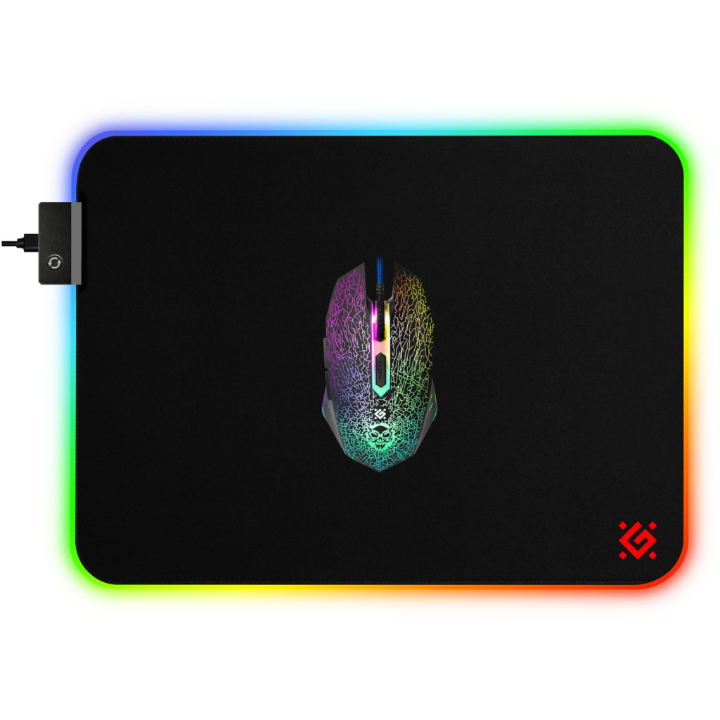 Килимок для мишки Defender XXL Light Black (50565) - зображення 2