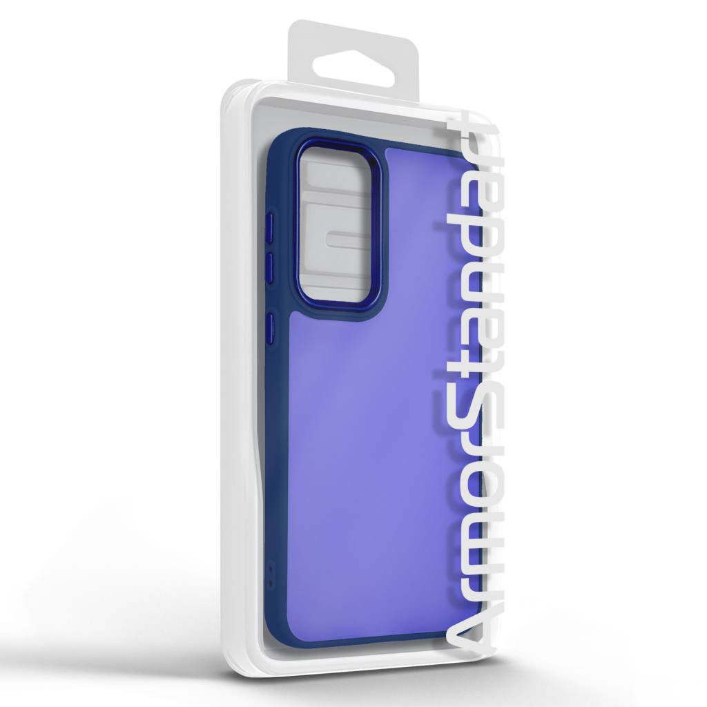 Чохол до мобільного телефона Armorstandart Frame Samsung A56 5G Blue (ARM84816) - зображення 3