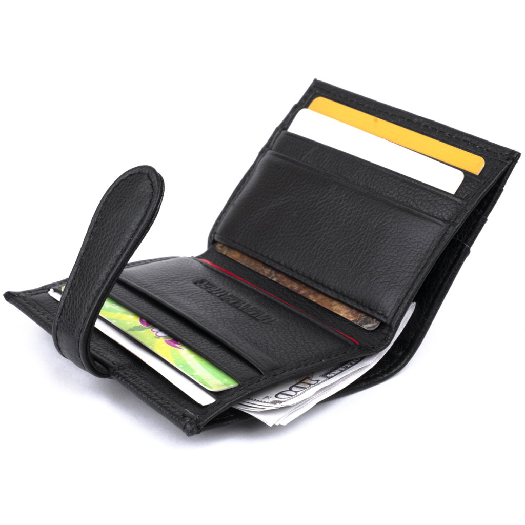 Гаманець ST Leather Чорний (19208) - зображення 3