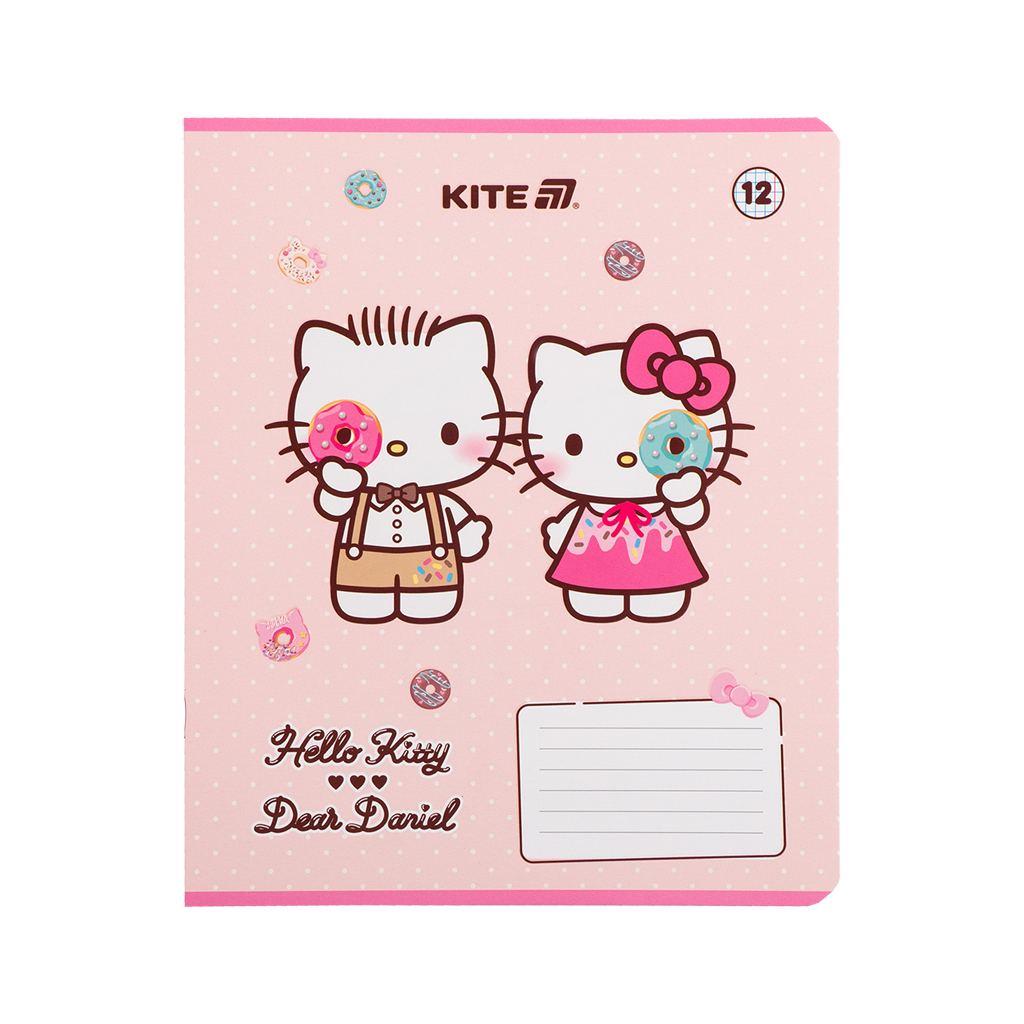 Зошит Kite Hello Kitty, 12 аркушів, клітинка (HK25-232-2) - зображення 8