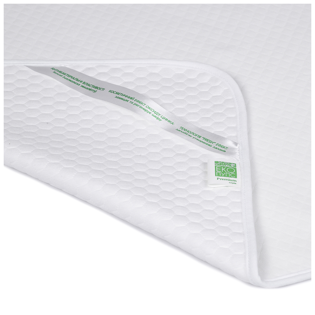 Пелюшки для малюків Еко Пупс Soft Touch Premium поглинальна та непромокальна 65 х 90 см білий (EPG07W-6590b) - зображення 2