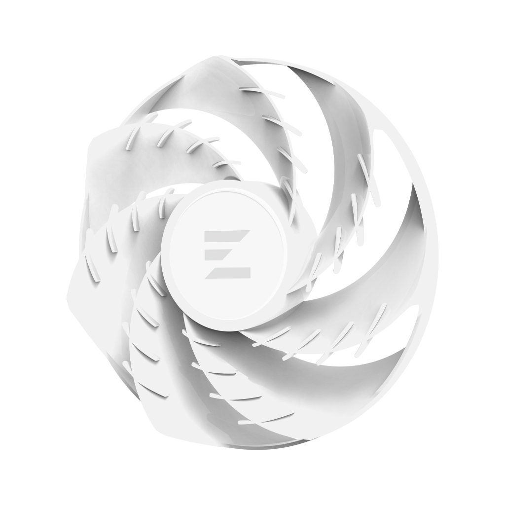 Кулер до корпусу Zalman ZM-AF120RARGBWHITE - зображення 5