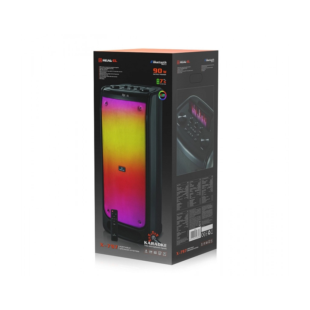 Акустична система REAL-EL X-797 (EL121600023) - зображення 12