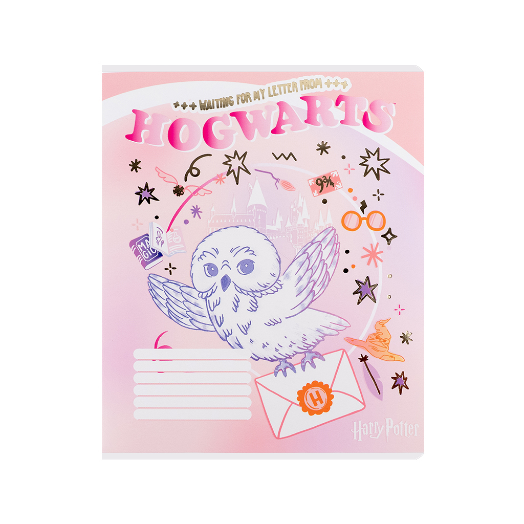 Зошит Kite Harry Potter, 18 аркушів, лінія (HP25-237) - зображення 9
