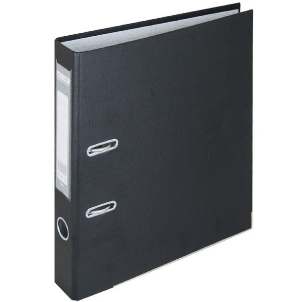 Папка - реєстратор Buromax А4, 50мм, JOBMAX PP, black, built-up (BM.3012-01c) - зображення 1