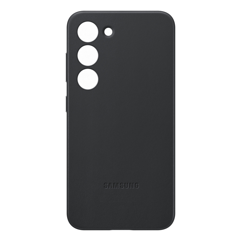 Чохол до мобільного телефона Samsung Galaxy S23 Plus Leather Case Black (EF-VS916LBEGRU) - зображення 1