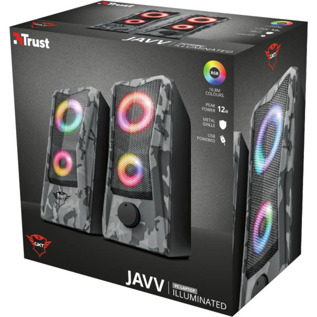 Акустична система Trust GXT 606 Javv RGB-Illuminated Khaki (23379) - зображення 7